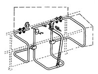 Korbbefestigung Universal