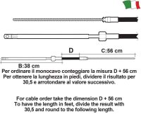 Ultraflex Steuerkabel M58