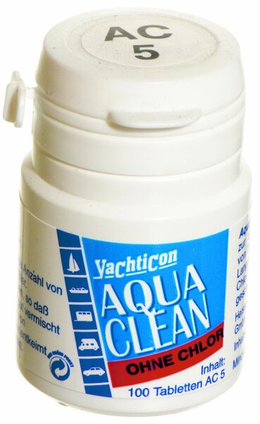 Aqua Clean AC Tabletten -ohne Chlor-