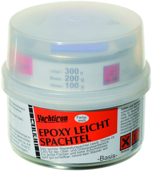 Yachticon Epoxy Leicht Spachtel weiß