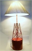 Bojenlampe, rot, ca. 82 cm