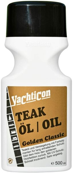 YACHTICON Teaköl Golden Klassik